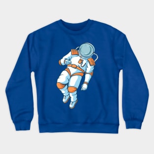 Spaceman with Stars Crewneck Sweatshirt